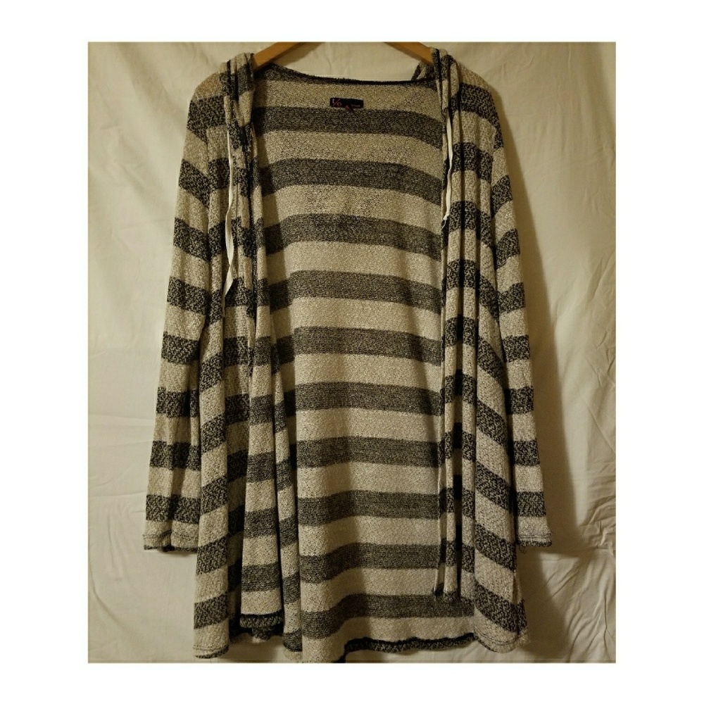 Striped cardigan